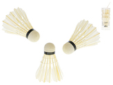 Košíčky na badminton péřové 3ks v tubě