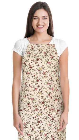 Kuchyňská zástěra ADÉLA - letní kvítek - zástěra 67x84 cm