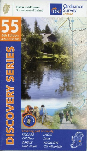 OS Eire 50T.Blatt 55 1:50 000