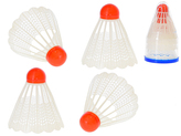 Košíčky na badminton 4ks v tubě