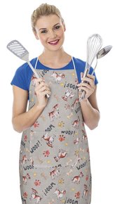 Kuchyňská zástěra EMA - pejsek - zástěra 67x84 cm