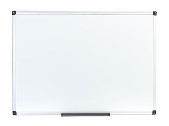 Tabule Classic ALFA magnetická White 90 x 120 cm, lakovaný povrch, hliníkový rám