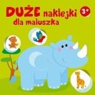 Duże naklejki dla maluszka - nosorożec 3+