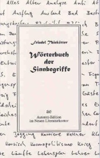 Wörterbuch der Sinnbegriffe