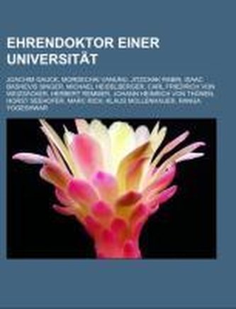 Ehrendoktor einer Universität