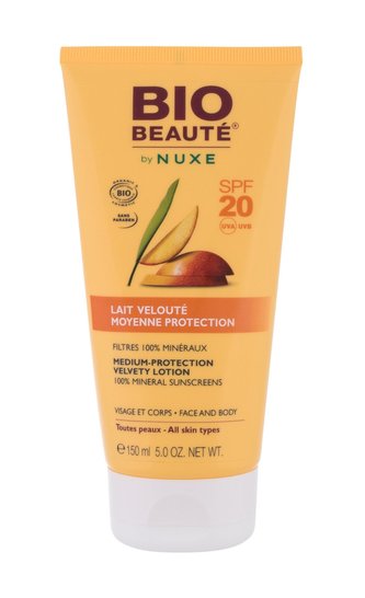 NUXE BIO BEAUTÉ Opalovací přípravek na tělo Meidum Protection Velvety Lotion 150 ml SPF20 pro ženy