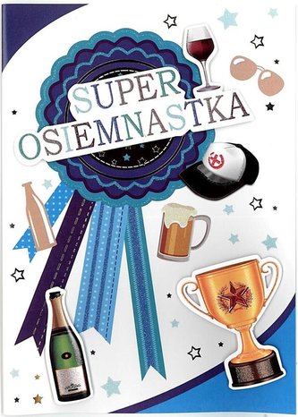 Karnet 18-stka B6 Premium 7 + koperta