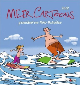 Meer Cartoons Postkartenkalender 2022