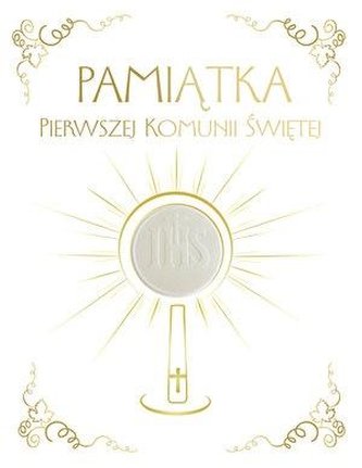 Pamiątka Pierwszej Komunii Świętej (opłatek)