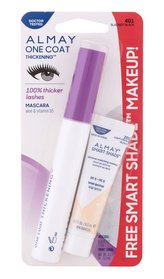 Almay One Coat řasenka One Coat Thickening 7,7 ml + make-up Smart Shade 6,5 ml 200 Light Medium