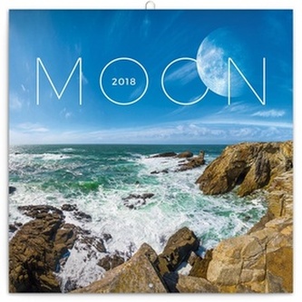 Měsíc - nástěnný kalendář 2018