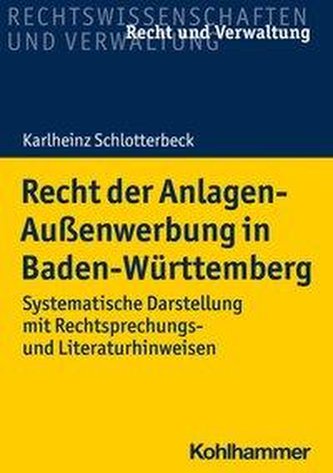 Recht der Anlagen-Außenwerbung