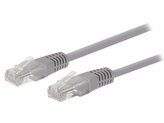 Kabel UTP 1x RJ45 - 1x RJ45 Cat5e 1m GREY VALUELINE VLCT85000E100