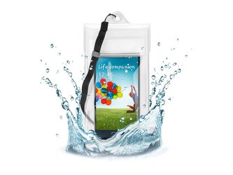 Ochranné pouzdro na mobil proti vodě a písku Beach bag GooBay do 5\" voděodolné do 2m