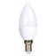 Žárovka LED E14  6W C37 bílá teplá SOLIGHT WZ409-1