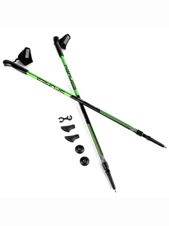 Spokey - MEADOW II Hole Nordic Walking 2-dílné - šedé