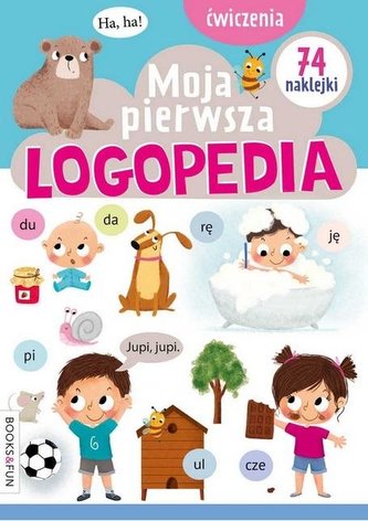 Moja pierwsza logopedia z naklejkami