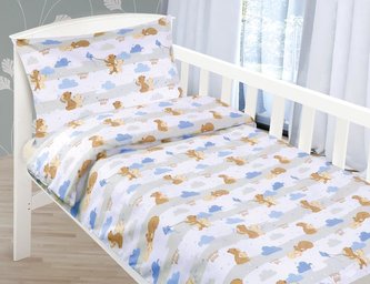 Dětské povlečení bavlna Agáta - medvídci - 90x135, 45x60