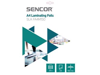 Fólie laminovací SENCOR SLA FA4M150 A4 150mic 25ks