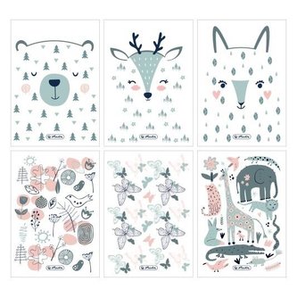 Zeszyt A5/32K linia podwójna Scandy (10szt)