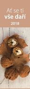 Kalendář záložkový 2018 - Ať se ti vše daří