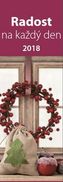 Kalendář záložkový 2018 - Radost  každý den