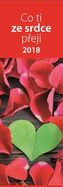 Kalendář záložkový 2018 - Co ti ze srdce přeji