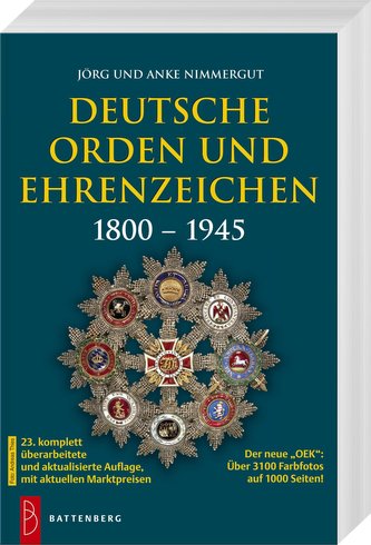 Deutsche Orden und Ehrenzeichen 1800 - 1945