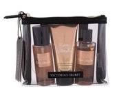 Victoria´s Secret Bare Vanilla vyživující tělový spray 75 ml + tělové mléko 75 ml + sprchový gel 89 ml + kosmetická taštička