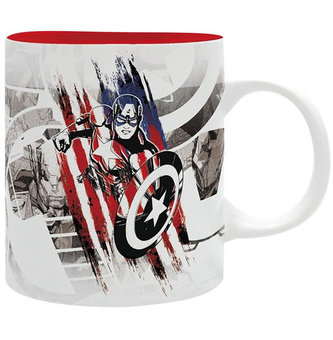 Hrnek Captain America - Red Edition 320 ml