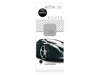 Vůně do auta CAR CITY Card silver