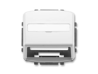 Kryt zásuvky pro nosné masky ABB TANGO 5014A-A100 B WHITE