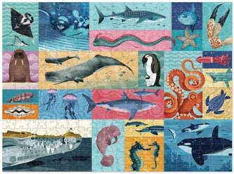 Puzzle 500 el. - Morscy giganci