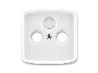 Kryt účastnické zásuvky ABB TANGO 5011A-A00300 B WHITE