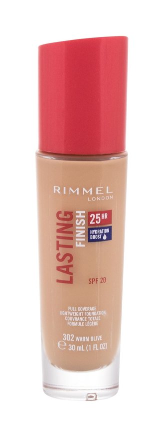 Rimmel London Lasting Finish Makeup 25H 30 ml 302 Warm Olive SPF20 pro ženy