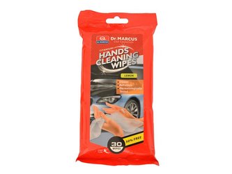 Ubrousky na ruce DM HANDS CLEANING LEMON 30ks