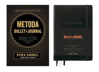 Výhodný balíček: Metoda Bullet Journal + zápisník Leuchtturm 1917 ČERNÝ (Bullet Journal Edition2) Výhodný balíček: Metoda Bullet Journal + zápisník Leuchtturm 1917 ČERNÝ (Bullet Journal Edition2)