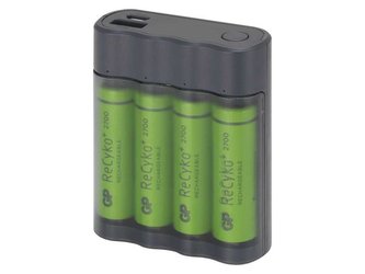 PowerBank a nabíječka 2v1 GP Charge AnyWay EMOS