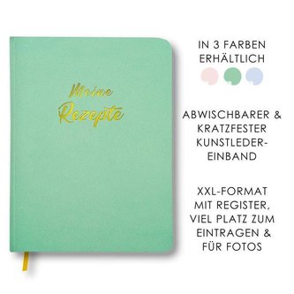Meine Rezepte mintgrün
