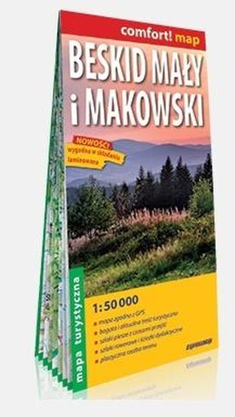 Comfort! map Beskid Mały i Makowski 1:50 000