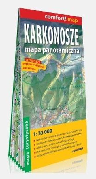 Comfort! map Karkonosze 1:33 000 mapa turystyczna