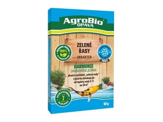 Přípravek pro odstranění zelených řas AgroBio Harmonie zahradního jezírka 50g