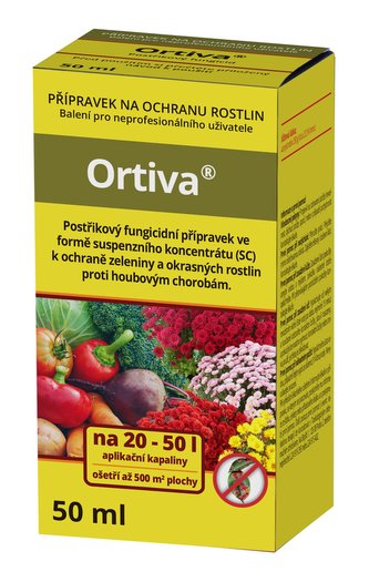 Přípravek proti houbovým chorobám AgroBio Ortiva 50 ml
