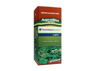 Přípravek proti jednoletým a víceletým plevelům AgroBio Touchdown Quattro 250 ml