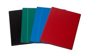 Teczka z gumką A5 kartonowa mix kolorów