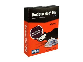 Granule proti potkanům AgroBio Brodisan Blue MM 150g