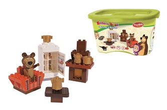 PlayBIG BLOXX Máša a medvěd Míšův pokojíček