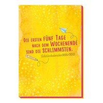 Trötsch Schülerkalender Flexi Wochenende 2021/2022