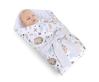 Zavinovačka - ježeček - 83x83 cm