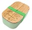 Tropikalia Lunch box ECO - Green s oddělovačem